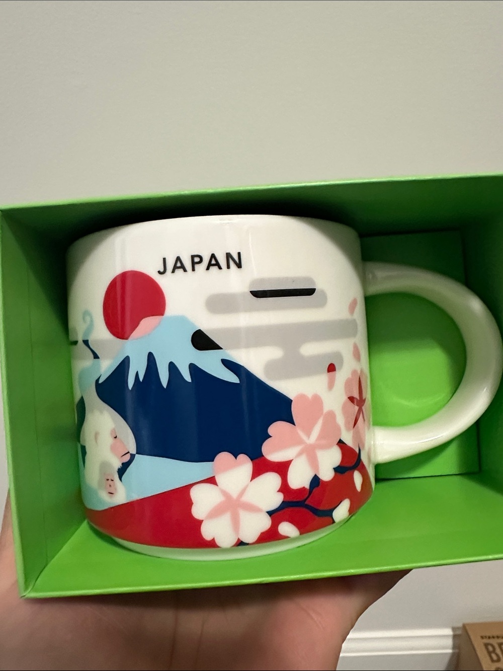 Starbucks Japan Sakura Scenic Ceramic Coffee Mug -LIMITED EDITION
